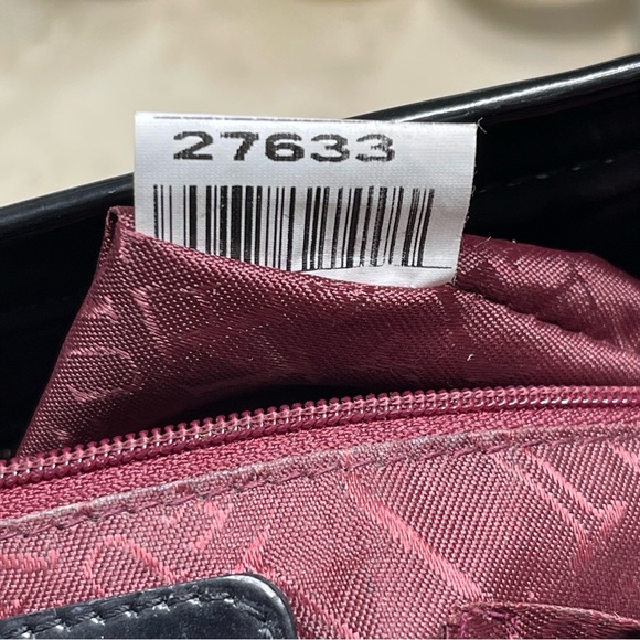 FURLA Vintage Black Leather Shoulder Bag - Picture 11 of 16